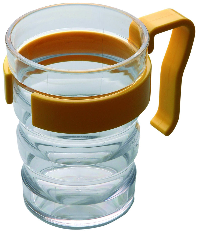 [Australia] - Aidapt Cup Handle for use with Sure Grip Mug and NOVO Cup. Easily Attached to aid Better Control and Helps to Avoid spillage. Dishwasher Safe. 