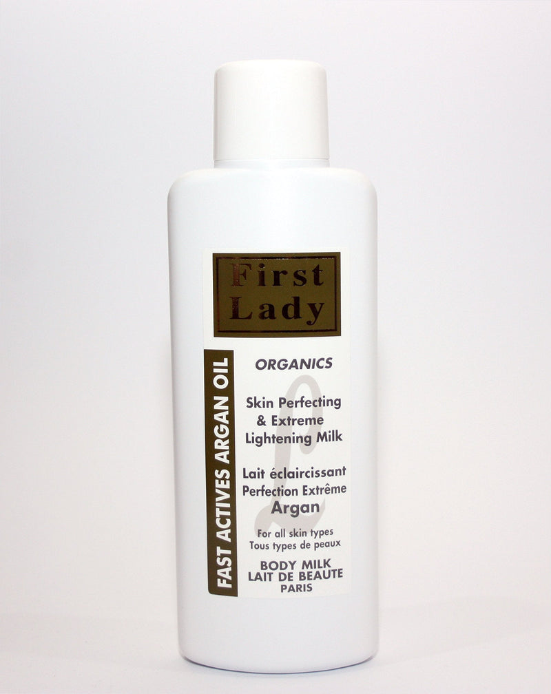 [Australia] - First Lady Organics Skin Perfecting & Extreme Lightening Body Milk 750ml (Argan Oil) 