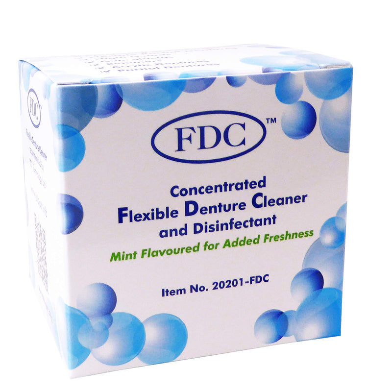 [Australia] - Flexible Denture Cleaner FDC ~ 3 Months Supply ~ Valplast & Other Dental Appliances (1 Box (3 Months Supply)) by FDC 1 Box (3 Months Supply) 
