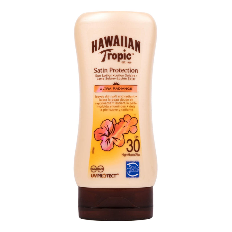 [Australia] - Hawaiian Tropic Satin Protection Sun Lotion (SPF 30, 180ml) retail_packaging 180 ml (Pack of 1) 