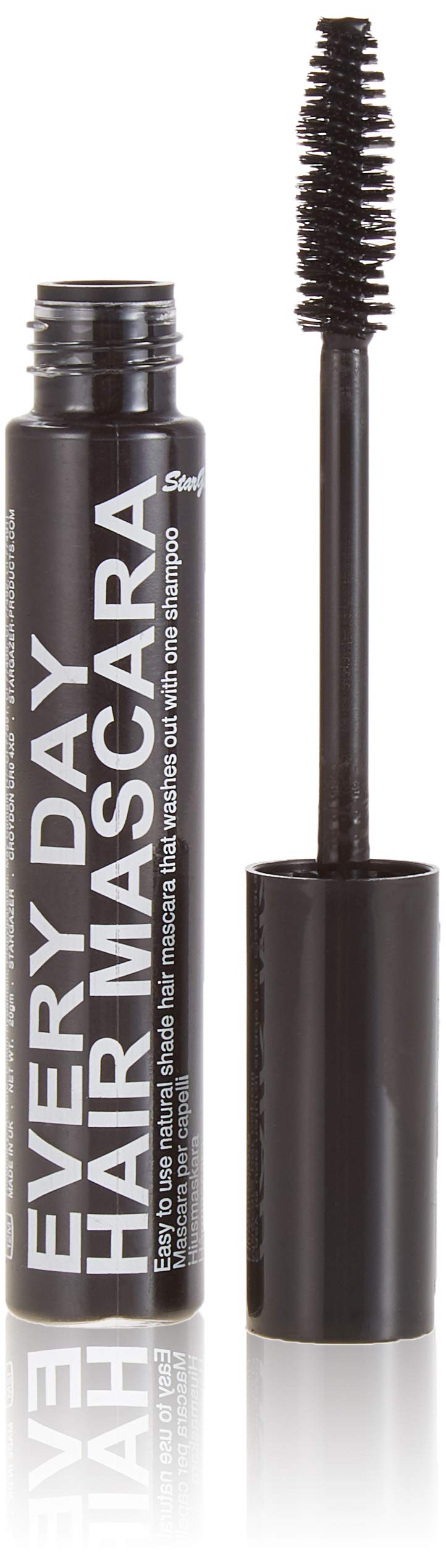 [Australia] - Every Day Hair Mascara, Root Cover Black. Easy On The Hair Root Cover. Covers Grey Hair. 