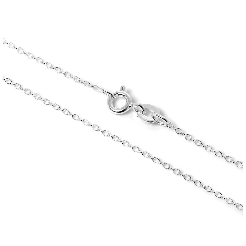 [Australia] - Fine 925 Real Sterling Silver Belcher Chain Necklace 16 Inches 
