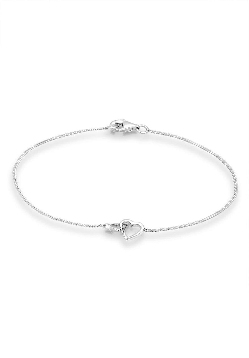 [Australia] - Elli Bracelet Women Chain Layered Look Basic in 925 Sterling Silver 18 