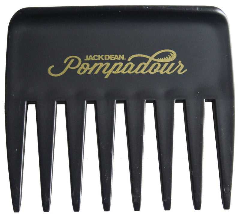 [Australia] - Jack Dean Pompadour Streaker Comb - 4 Colours - Black, Clear, Red or White (Black) 