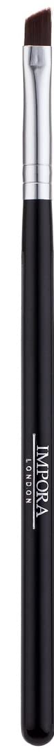 [Australia] - Impora London Angled Eyeliner/Eyebrow Brush. Flat with angled tip. Perfect for Lining/Shaping Eyes and Brows, Winged Liners. Use with Gel, Cream or Powder Liner Products 