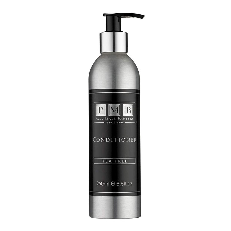 [Australia] - Pall Mall Barbers, Finest Hair Care for Men Since 1896 - Tea Tree Conditioner - 250ml | Mens Hair Conditioner for Itchy and Flaking Scalp - Hydrating and Soft Silky Finish 250 ml (Pack of 1) 