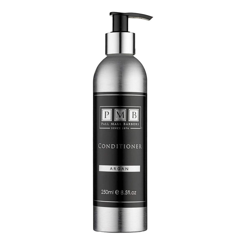 [Australia] - Pall Mall Barbers, Finest Hair Care for Men Since 1896 - Argan Conditioner - 250ml | Mens Hair Conditioner for Vitality and Luster - Hydrating and Indulging Dry, Split Ends 250 ml (Pack of 1) 