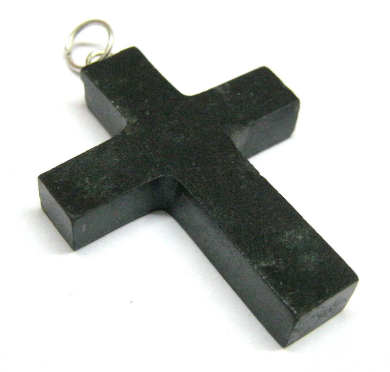 [Australia] - crystalmiracle Black Tourmaline Gemstone Cross Pendant Crystal Healing Fashion Gift Energy Handcrafted Accessory 