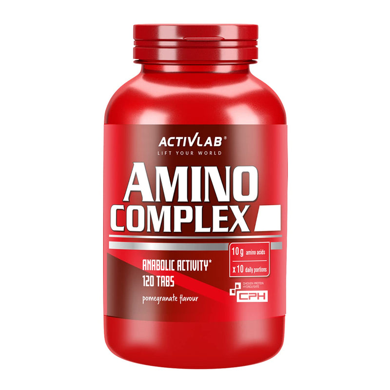 [Australia] - Activlab Amino Complex - 120 Tablets | Essential Aminoacids | BCAA | for Gym | Muscle Growth | It inhibits catabolism | Supports Anabolism | accelerates Regeneration 