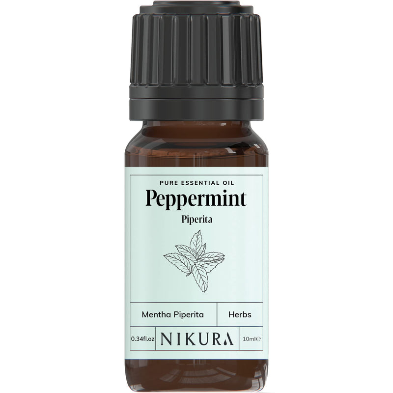 [Australia] - Nikura | Peppermint (Piperita) Essential Oil - 10ml - 100% Pure 10 ml (Pack of 1) 
