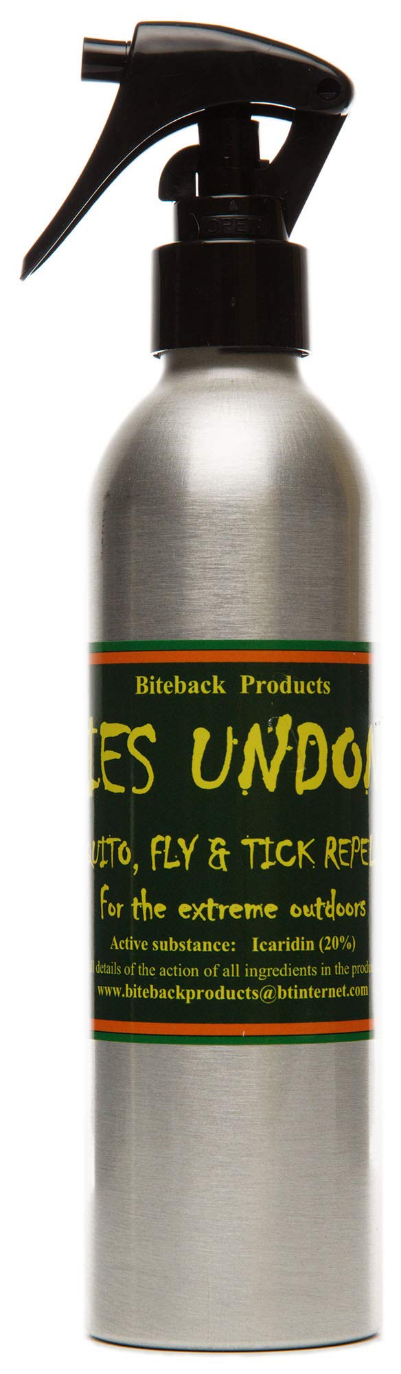 [Australia] - Biteback Products 'Flies Undone'™ Powerful, Safe Mosquito and Insect Repellent with 20% Icaridin, 250ml 