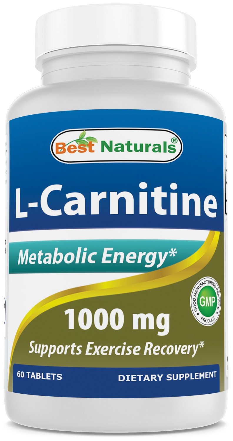 [Australia] - Best Naturals L-Carnitine 1000mg 60 Tablets 