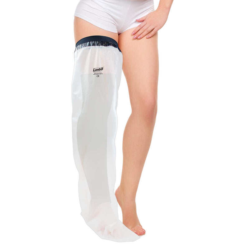 [Australia] - Limbo Waterproof Cast and Dressing Protector - Full Leg (M100S: 52-65 cm Upper Thigh Circ. (Under 5’5)) M100S: 52-65 cm Upper Thigh Circ. (Under 5’5) 