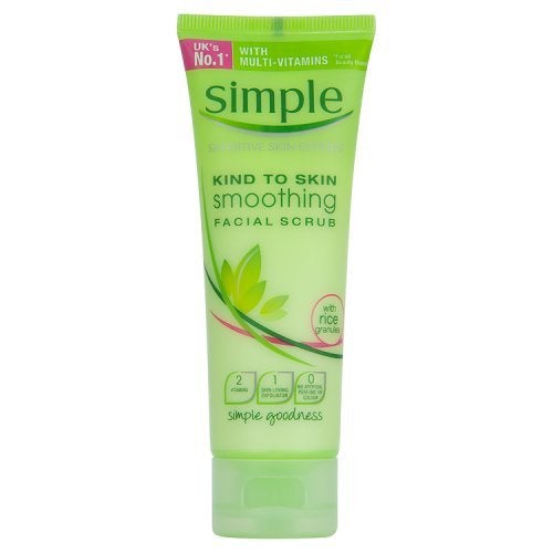 [Australia] - Simple Kind to Skin Smoothing Facial Scrub 75 ml - Pack of 6 75 ml (Pack of 6) 