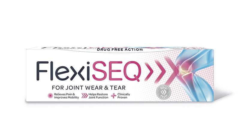 [Australia] - FlexiSEQ Gel, 50g, Drug-Free, for Joint Wear & Tear, Pain Relief Gel, (Packaging May Vary) Active 50 g (Pack of 1) 
