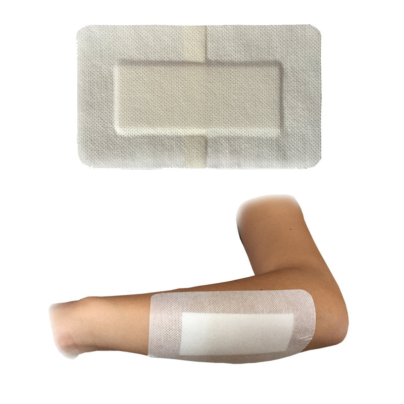 [Australia] - Steropore 25 X 9.0CM X 15.0CM PREMIUM MEDICAL GRADE 100% STERILE LARGE WOUND CUT BURN DRESSINGS PLASTERS WHITE 