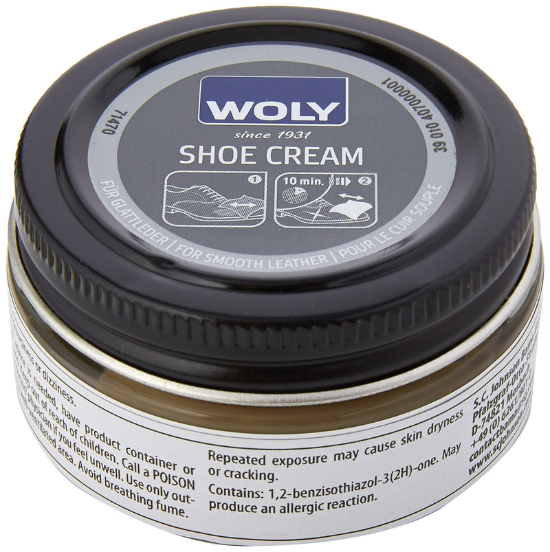 [Australia] - Woly Unisex-Adult Shoe Cream Shoe Treatments & Polishes 50.00 ml Beige (Dark Beige) 