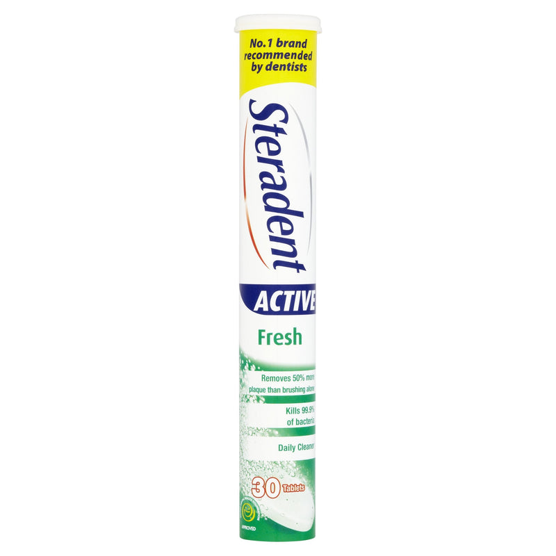 [Australia] - Steradent Active Plus Fresh Denture Cleaning Tablets 
