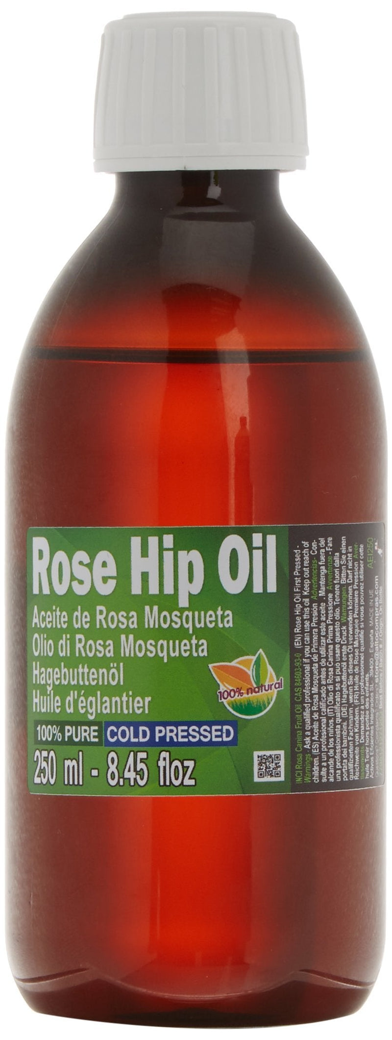 [Australia] - Pure Rose Hip Oil 250Produced in Patagonia Chile. Cold Press, Extra Virgen 