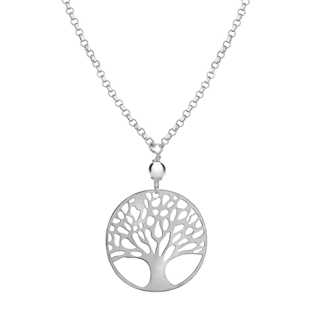 [Australia] - Tuscany Silver Sterling Silver Tree of Life Necklace Open Back 