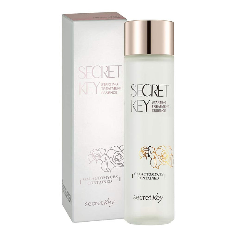[Australia] - SECRET KEY Starting Treatment Essence Rose Edition 5.07 fl.oz. (150ml) - 94% Galactonyces Fermented Filtrate & Rose Flower Water, Anti-Wrikle & Moisturizing First Step Skin Care Essence, Paraben Free 