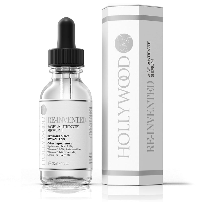 [Australia] - 2.5% Retinol serum‚Äì4x STRONGER than regular anti-aging and acne treatments. With 11% Hyaluronic Acid and 20% Vitamin C, highest strength. 30ml (1 Bottle) 1 Bottle 
