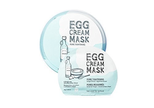 [Australia] - Too Cool For School Egg Cream Mask Pore Tightening Set 