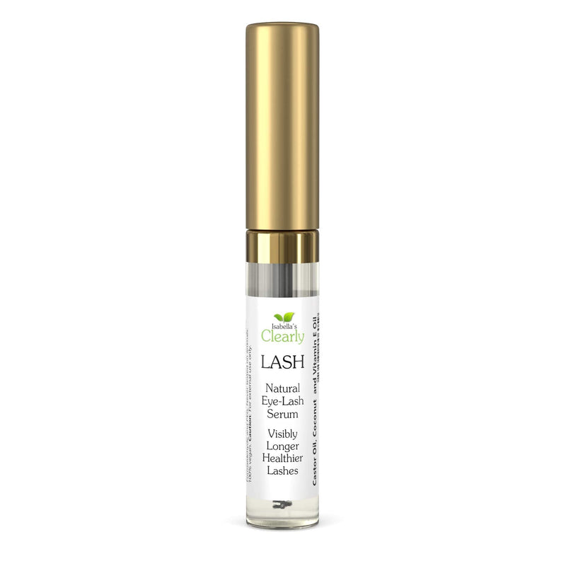 [Australia] - Clearly LASH, Natural Eyelash and Eyebrow Growth Serum | Castor, Coconut, Vitamin E Oils | Grow Longer, Fuller, Enhanced Lashes and Brows | Paraben Free, Cruelty Free, Vegan, Made in USA 