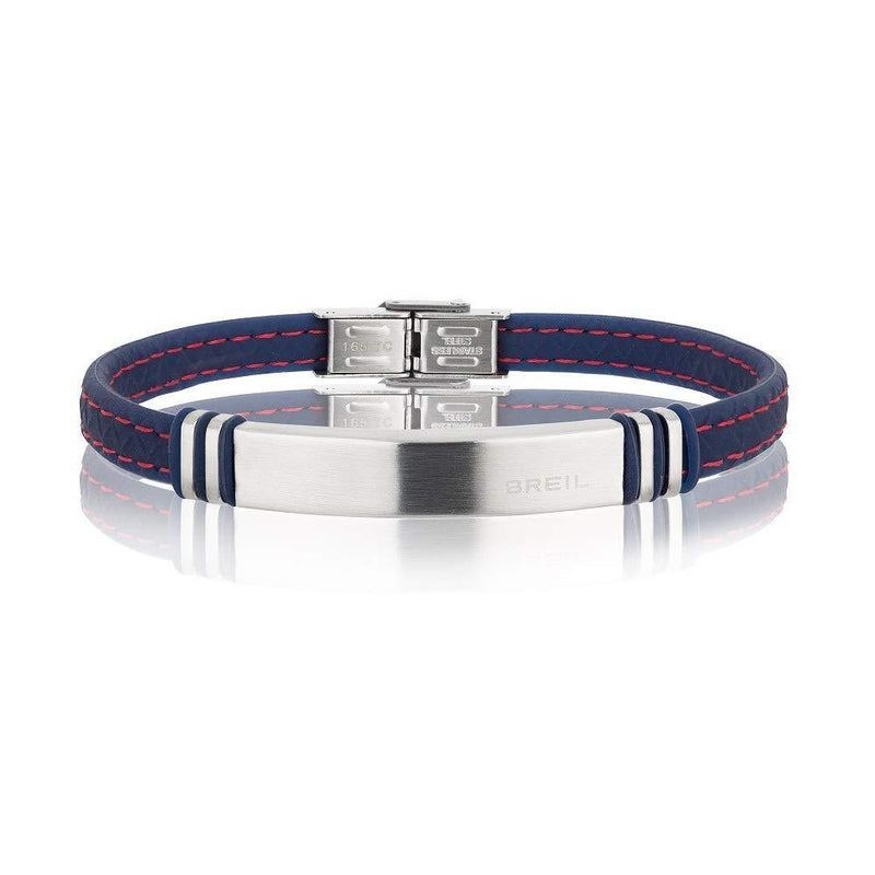 [Australia] - BREIL - Bracelet SAVAGE for man One Size Blue 