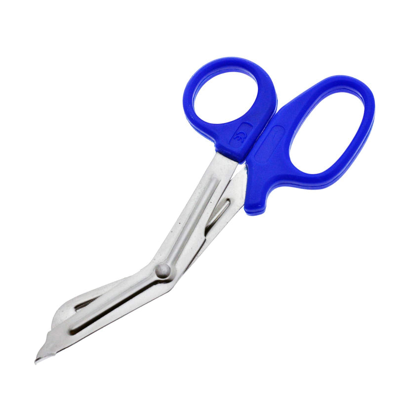 [Australia] - YNR Paramedic Vet EMT EMS Trauma Shears Nurses Utility Bandage Fire Rescue First Aid Medical Scissors CE (7.5", Blue) 7.5" 