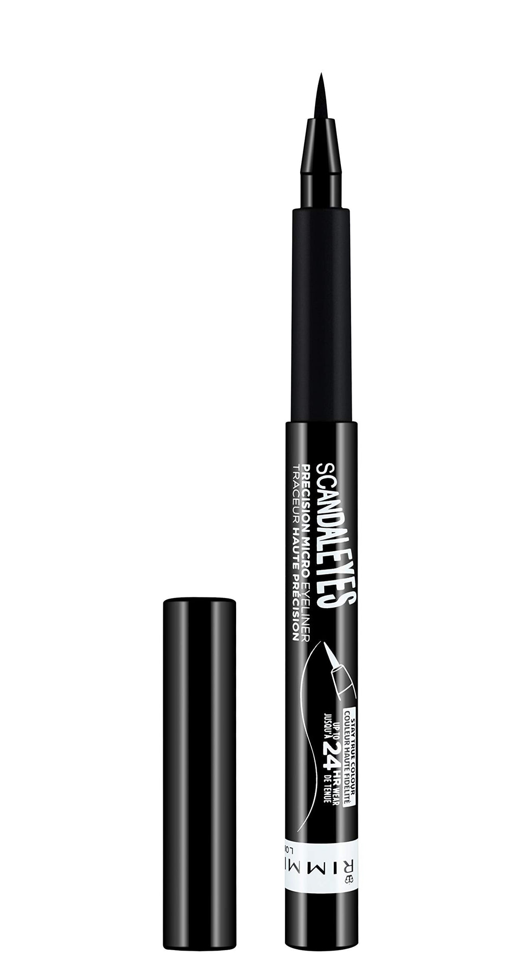 [Australia] - Rimmel - Scandal'eyes Precision eyeliner - Ultra precise felt tip - Long Wear, no burr - 001 Black - 1.1ml 