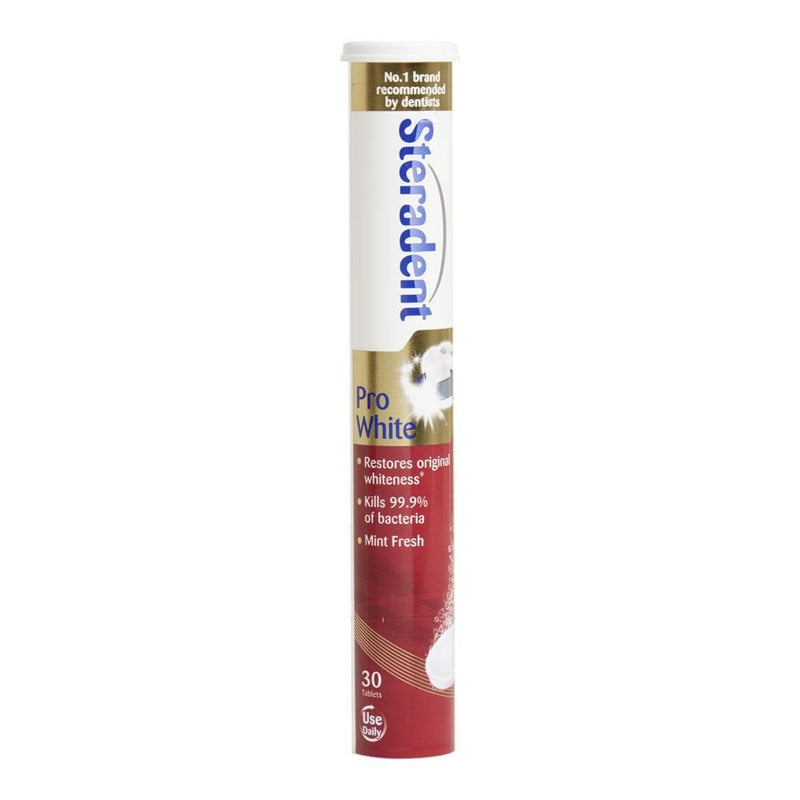 [Australia] - Steradent Pro White Denture Cleanser 30 Tablets 