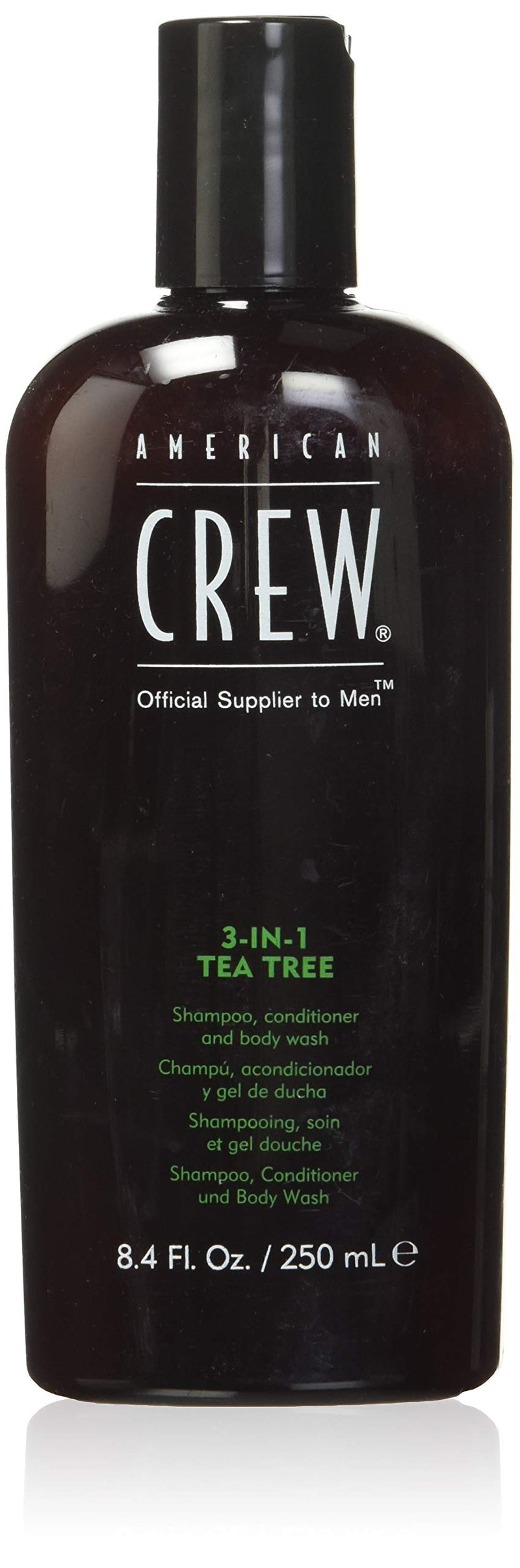 [Australia] - Haircare by American Crew Tea Tree 3 in 1 - Shampoo, Conditioner and Body Wash 250ml 