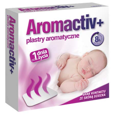 [Australia] - Aromactive Patches - 5 Patches - Adhesive Tape Contain Essential Oils That Work Antiseptic, cleares"stuffy Nose" (restores Nose Patency), facilitate Breathing. 