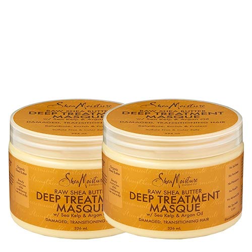 [Australia] - Shea Moisture Raw Shea Butter Deep Treatment Masque 326ml x2 