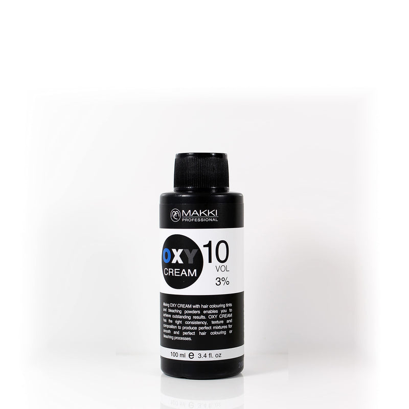 [Australia] - Makki Professional Oxy Cream Peroxide Developer 10 VOL(3 per cent) 100ml 100ml10 VOL (3 %) 