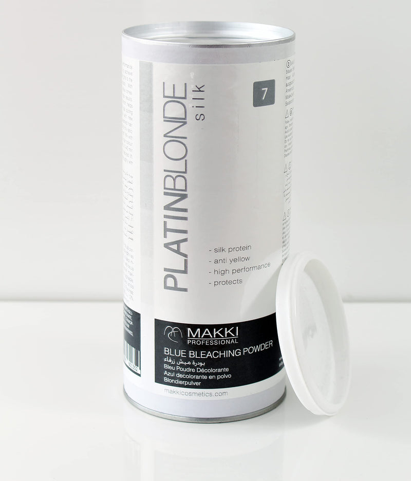 [Australia] - Platin Blonde Blue Hair Bleach Powder with Silk Protein and Anti Yellow Molecules - Large 500g 500 g (Pack of 1) 