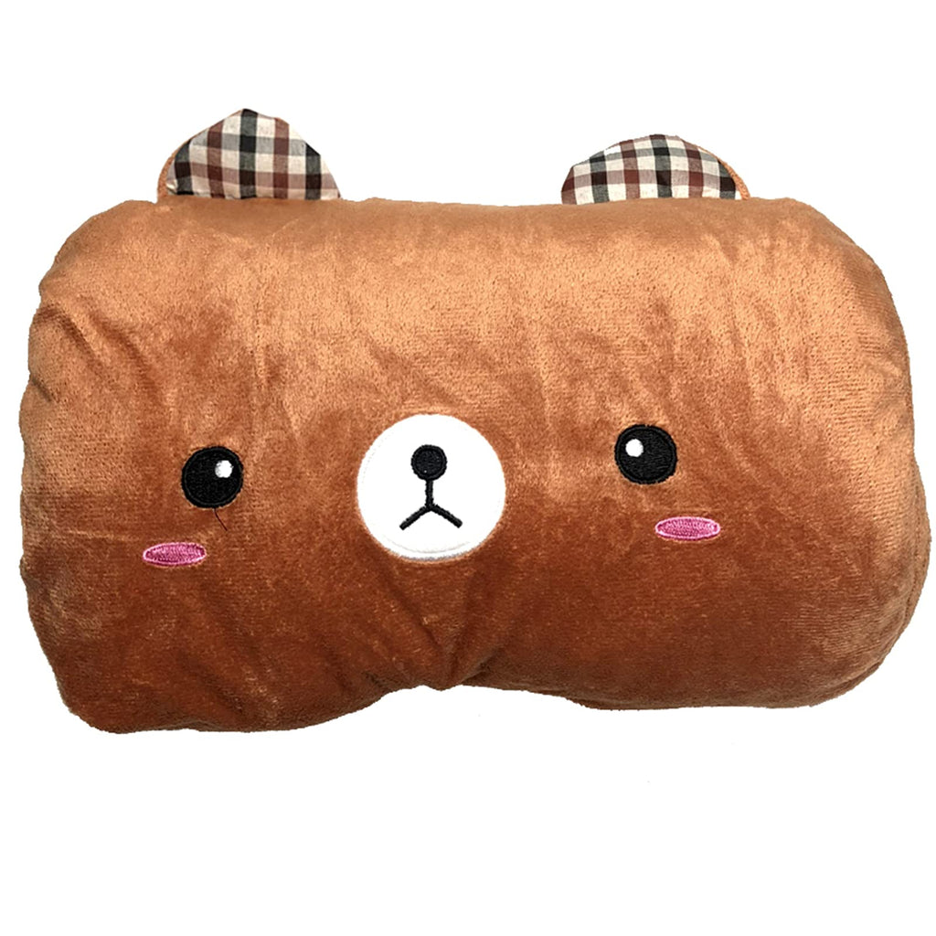 [Australia] - Hand Warmer Muff Brown Hand Muff Plush Cute Brown Bear In Winter 