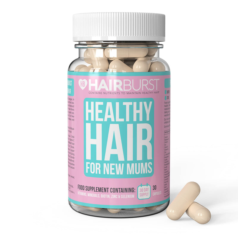 [Australia] - Hairburst Pregnancy Vitamins for Hair Growth - 1 Month Supply - 30 Capsules - Reduce Hair Loss - Faster Hair Growth - Contains Folic Acid 400 mcg 