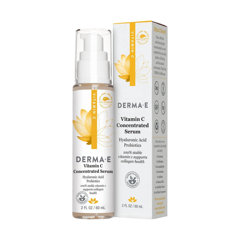 [Australia] - DERMA E Vitamin C Concentrated Serum with Hyaluronic Acid 2oz 