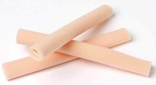 [Australia] - Podiatry Tubular Toe Foam x2 Tubes| 25cm Length | with or Without Overlap Protection (DX (with Overlap)) 