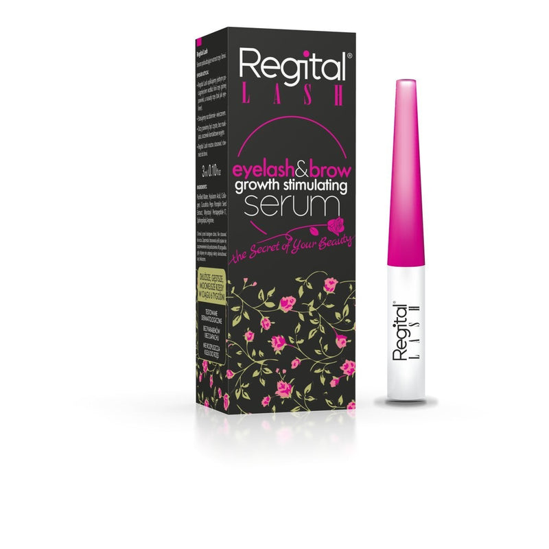 [Australia] - Regital LASH Eyelash & Brow Growth Stimulating Serum - Clinically Proven Formula - Only Natural Ingredients - Dermatologically Tested - 3 mL 