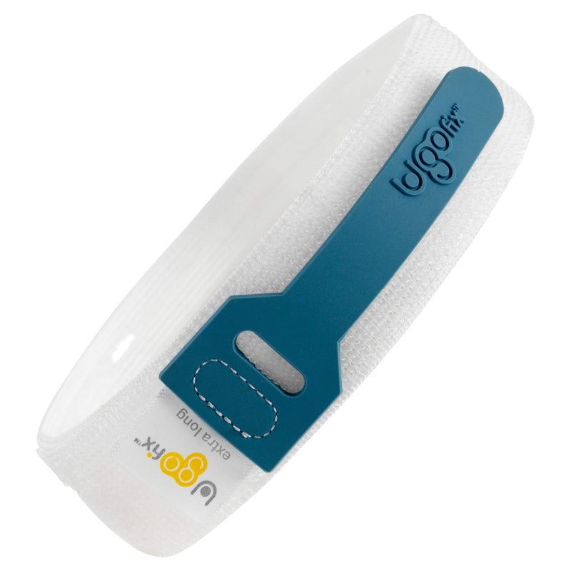 [Australia] - Ugo Fix Catheter Strap – Medical Catheter Securement Thigh Support Strap/Holder with Anti Slip Silicone Grip and Laundry Bag - Washable and Reusable (Long) (Pack of 5) L (Pack of 5) 