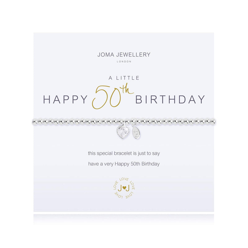 [Australia] - Joma Jewellery a Little 50TH Birthday Bracelet 