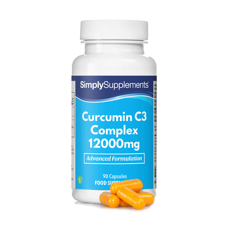 [Australia] - Curcumin Capsules with Bioperine Black Pepper Extract | Vegan & Vegetarian Friendly | Active Ingredient of Turmeric | 90 Capsules = Up to 3 Month Supply 