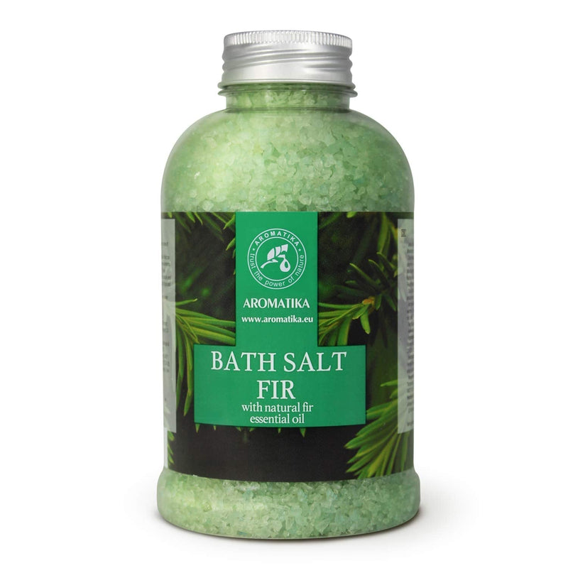 [Australia] - Pine Bath Salt w/ Natural Fir Essential Oil 600g - Natural Bath Sea Salts - Coniferous Salts - Best for Bath - Good Sleep - Relaxing - Body Care - Beauty - Aromatherapy 