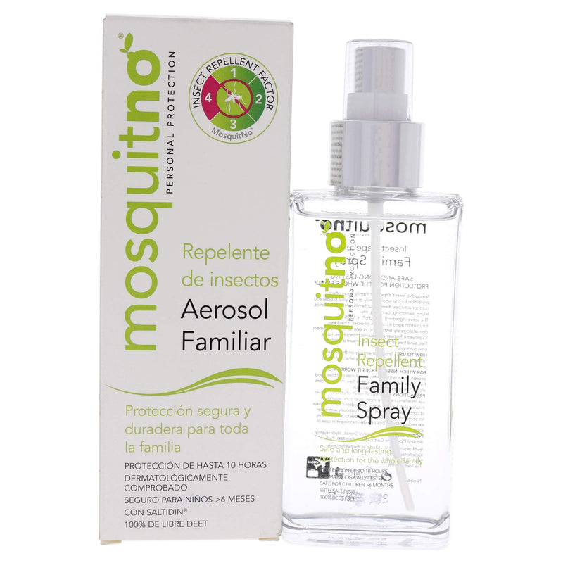[Australia] - MosquitNo New in UK Multi Award Winning Insect Repellent Spray DEET Free 100% All Natural Non Toxic 100ML, Transparent 