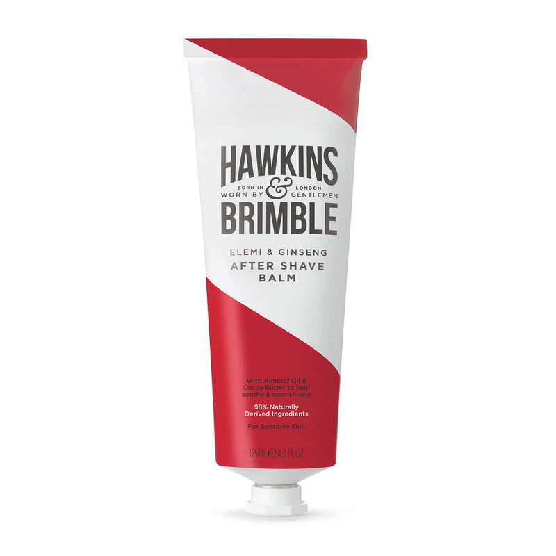 [Australia] - Hawkins & Brimble After Shave Balm for Men -125 ml Post Shaving Cocoa, Almond & Olive Oil Moisturising Skin Protection | Premium British Grooming & Skincare with Natural Ingredients (Post Shave Balm) Post Shave Balm 