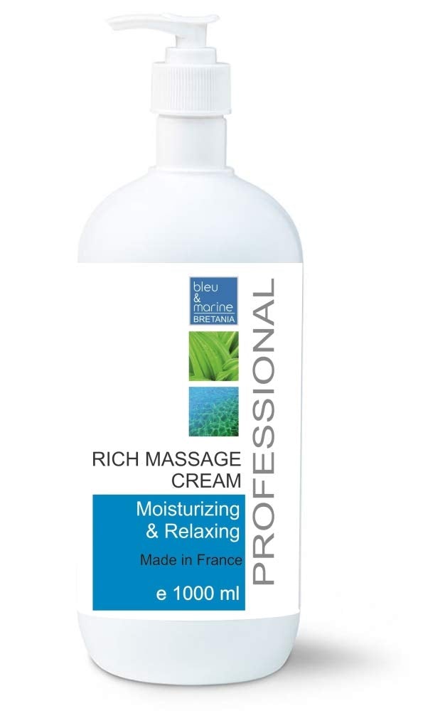 [Australia] - Professional Massage Vitamin E Moisturizing Cream 1000 ml - 35.19 fL.oz Unscented Massage Lotion Relax Sore Muscles & Repair Dry Skin, Lightweight, Non-Greasy 