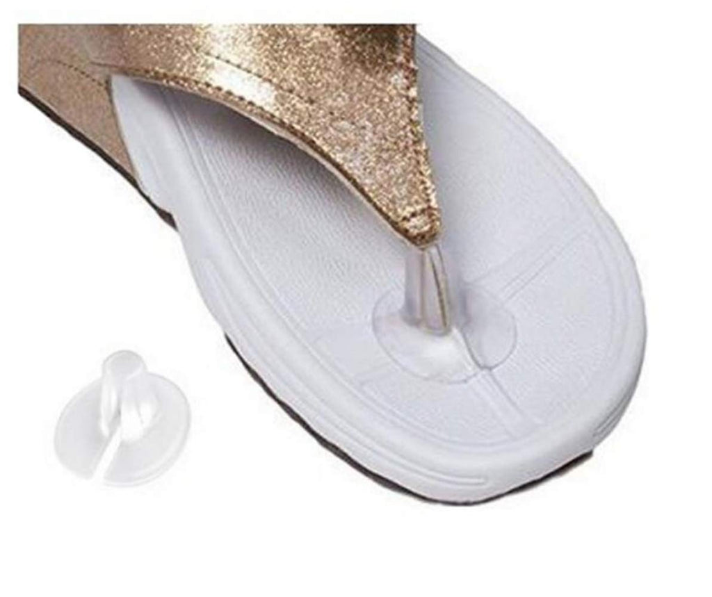 [Australia] - Pack of 10 Men Women Silicone Gel Clear Sandal Thong Toe Protectors Pad Sandal Flip-Flop Toe Guards Cushions A# 